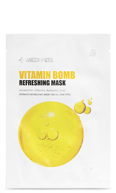 Освежающая маска для лица с витаминным комплексом